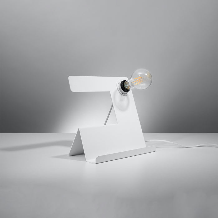 SOLLUX SL.0668 Lámpara de mesa INCLINE Blanco
