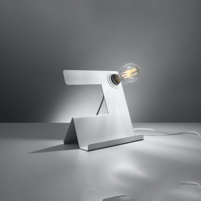 SOLLUX SL.0668 Lámpara de mesa INCLINE Blanco