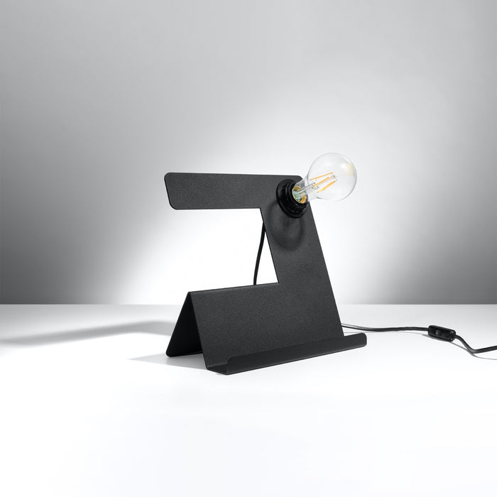 SOLLUX SL.0669 Lámpara de mesa INCLINE Negro