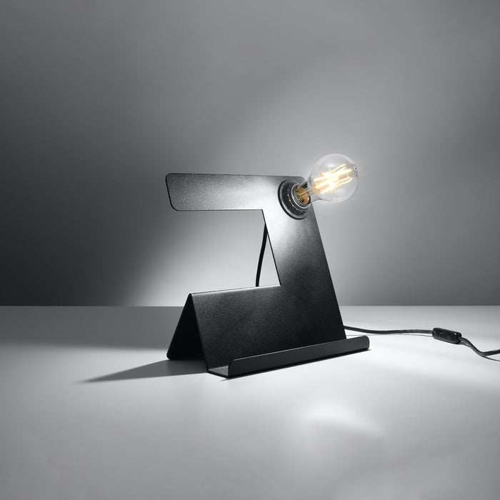 SOLLUX SL.0669 Lámpara de mesa INCLINE Negro