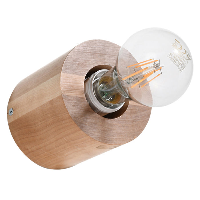SOLLUX SL.0673 Aplique SALGADO Madera Natural