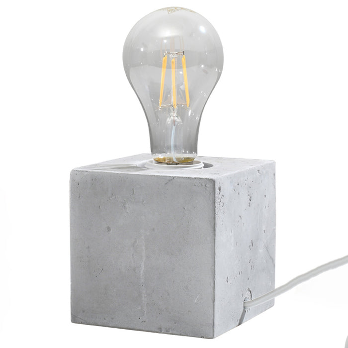 SOLLUX SL.0683 Lámpara de mesa ARIZ Hormigón