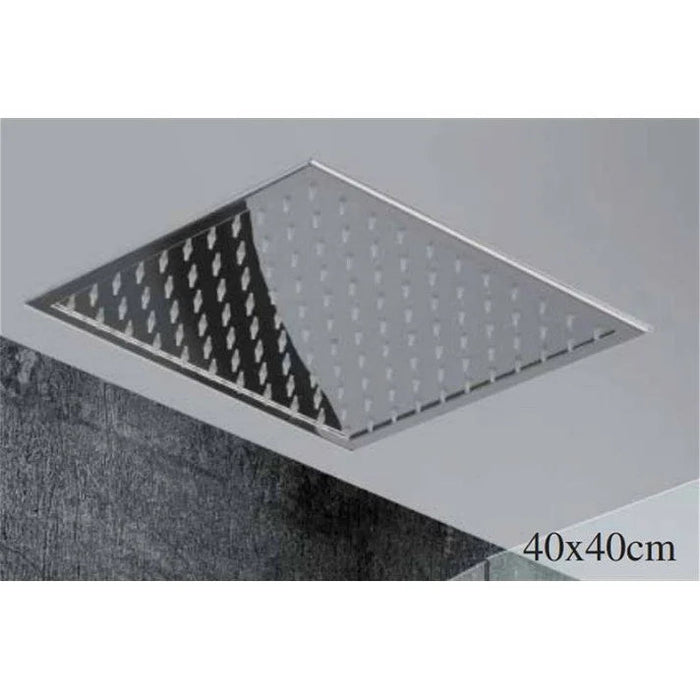 IMEX GET015 VOLGA Conjunto de Ducha Empotrado Monomando Cromo