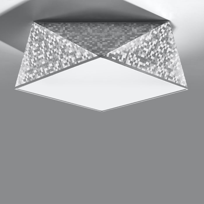 SOLLUX SL.0691 Lámpara de Techo HEXA 35 plata