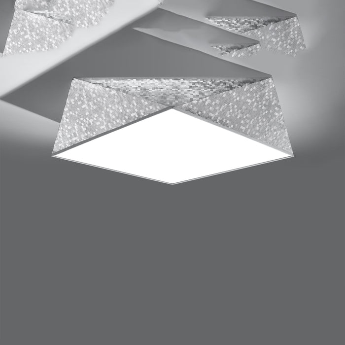 SOLLUX SL.0694 Lámpara de Techo HEXA 45 plata
