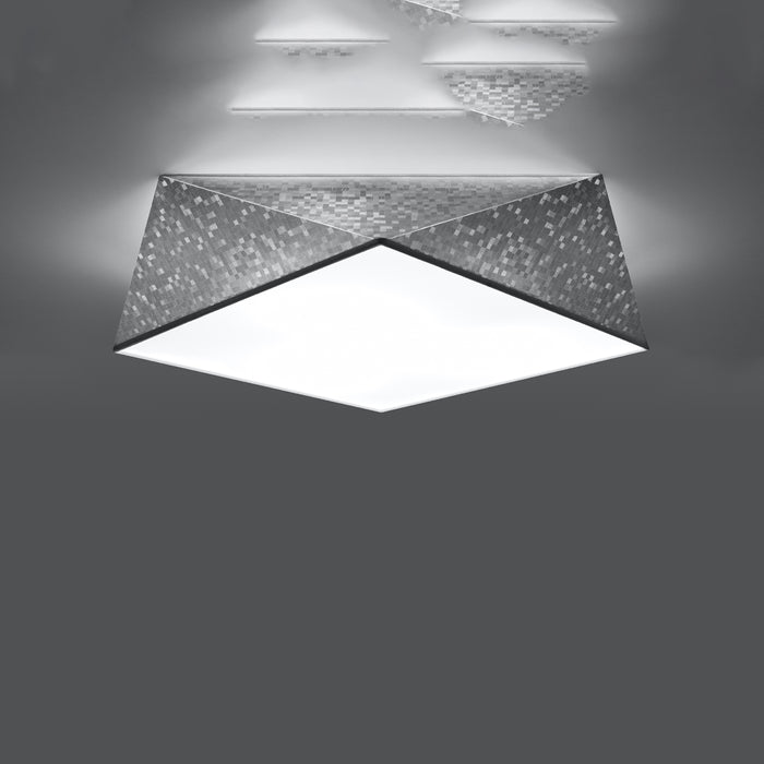SOLLUX SL.0694 Lámpara de Techo HEXA 45 plata