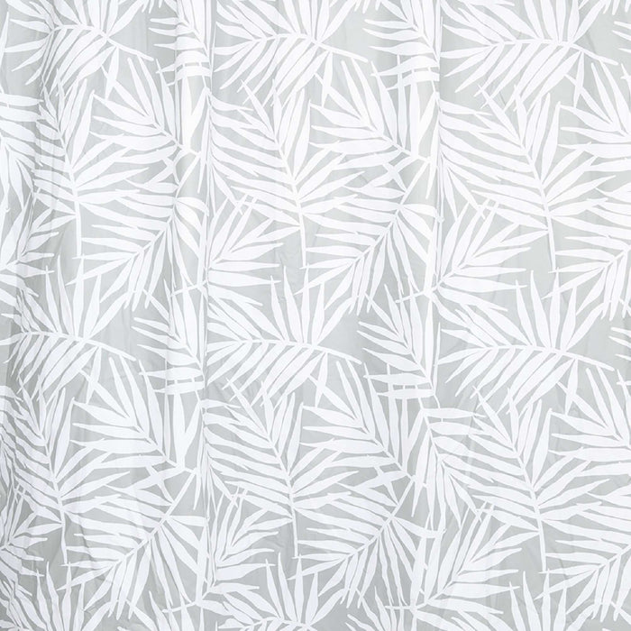 GEDY TVI13681200 PALME Cortina de Ducha Blanco y Gris