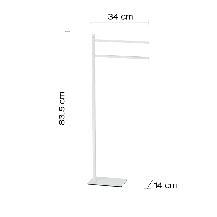 GEDY TR312200000 TRILLY Toallero De Pie Blanco