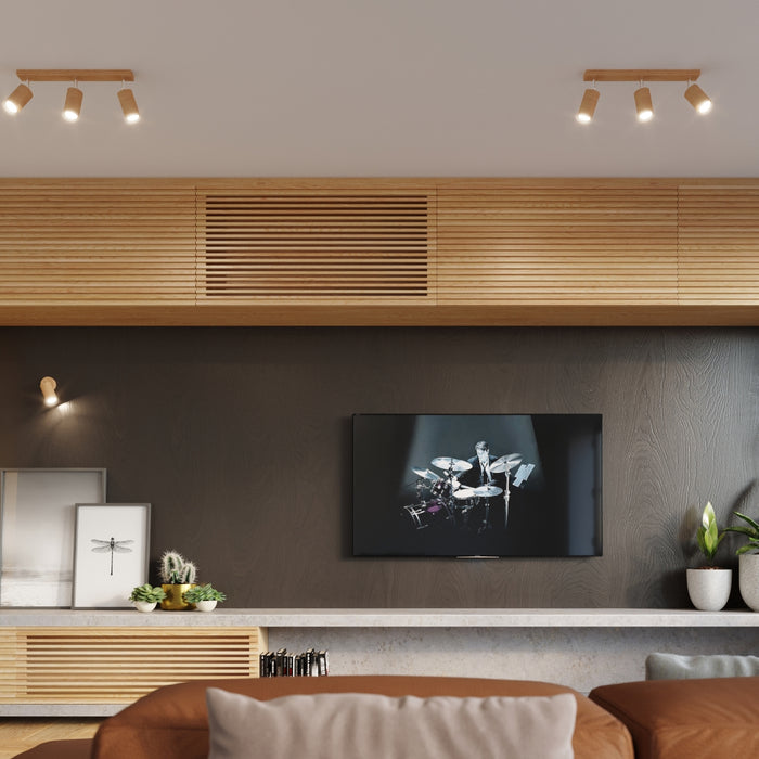 SOLLUX SL.0701 Aplique BERG Madera Natural