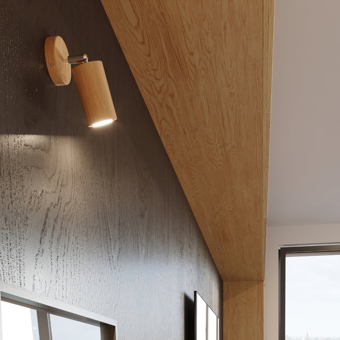 SOLLUX SL.0703 Lámpara de Techo BERG 3 Madera Natural