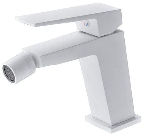 IMEX BDAR025-2BL ART Grifo de Bidé Blanco Mate