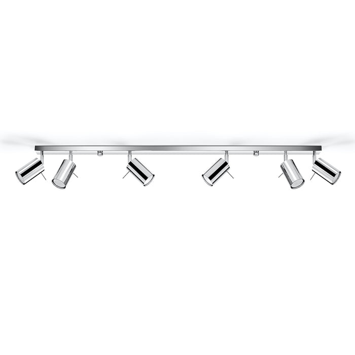 SOLLUX SL.0732 Lámpara de Techo RING 6L Cromo