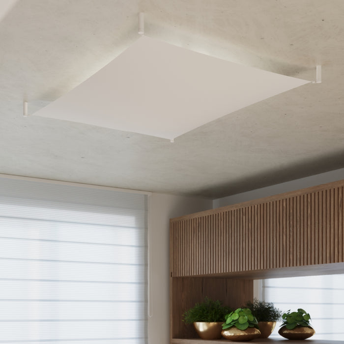 SOLLUX SL.0740 Lámpara de Techo LUNA 4 Blanco