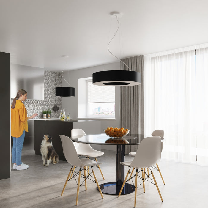SOLLUX SL.0754 Lámpara SATURNO SLIM 70 Negro