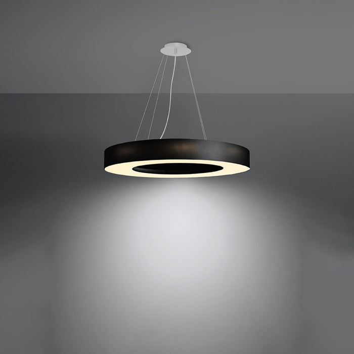 SOLLUX SL.0754 Lámpara SATURNO SLIM 70 Negro