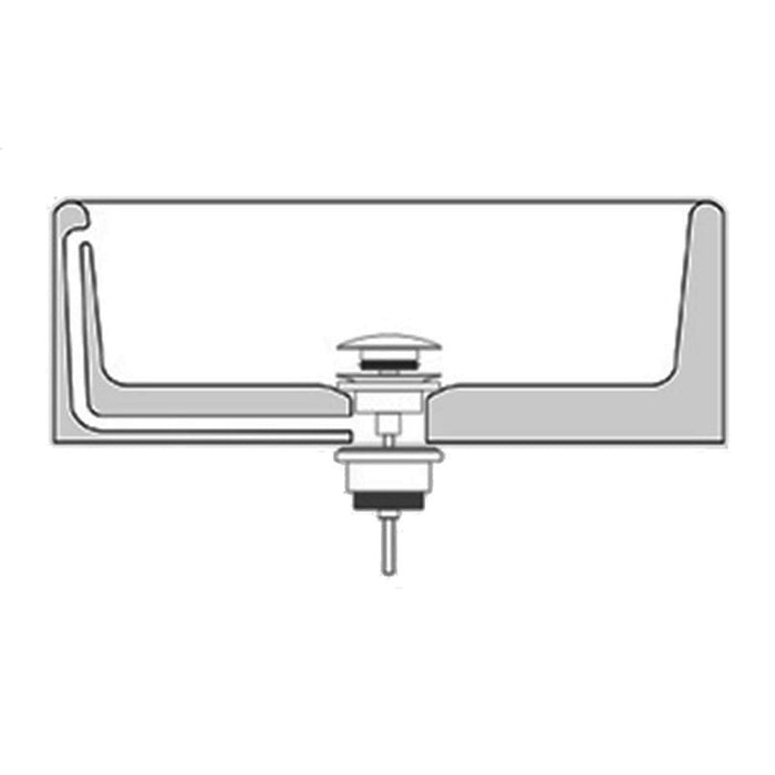 LLAVISAN L176084 Válvula Clic Clac Univer. Oro Rosa