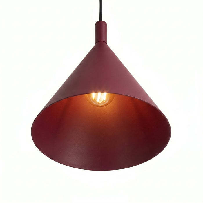 SOLLUX SL.2528 Lámpara Colgante Nox 25 Borgoña
