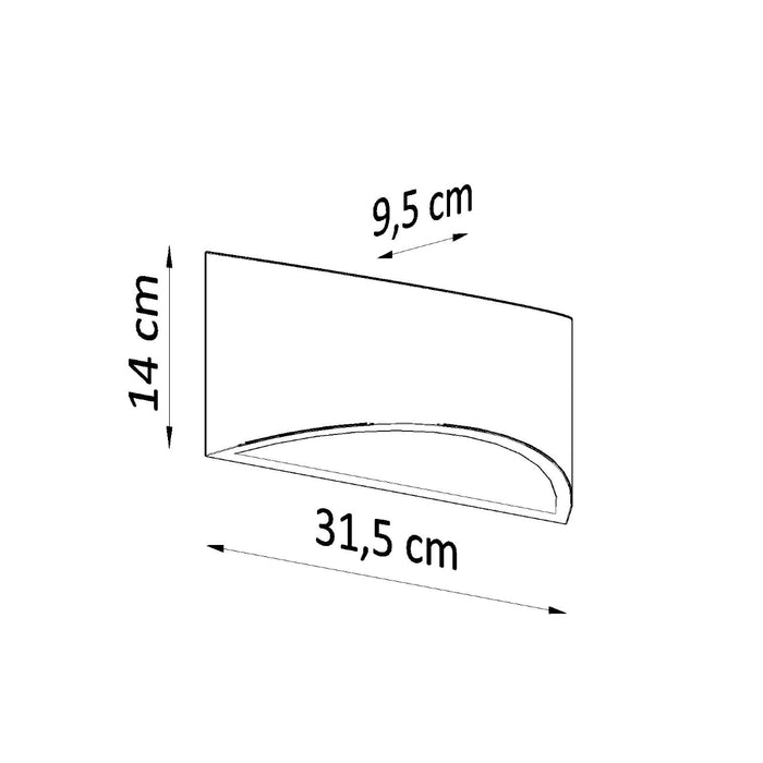 SOLLUX SL.0834 Aplique de Cerámica VIXEN