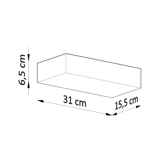 SOLLUX SL.0836 Aplique de Cerámica TAUGAN