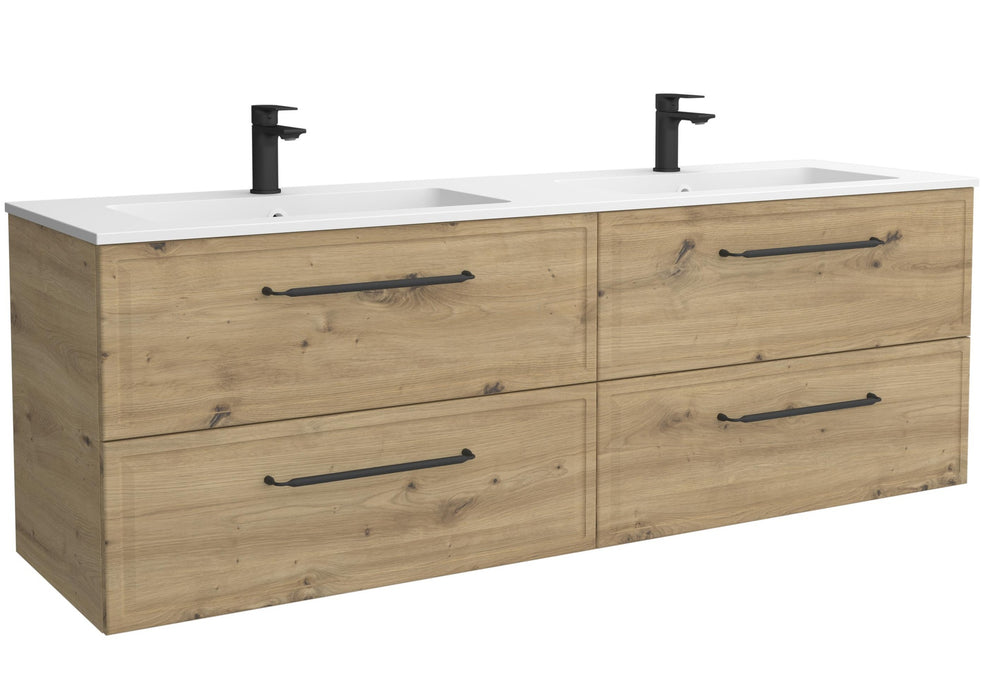 SALGAR 121807 RUNA Mueble+Lavabo VILNA 160cm Roble