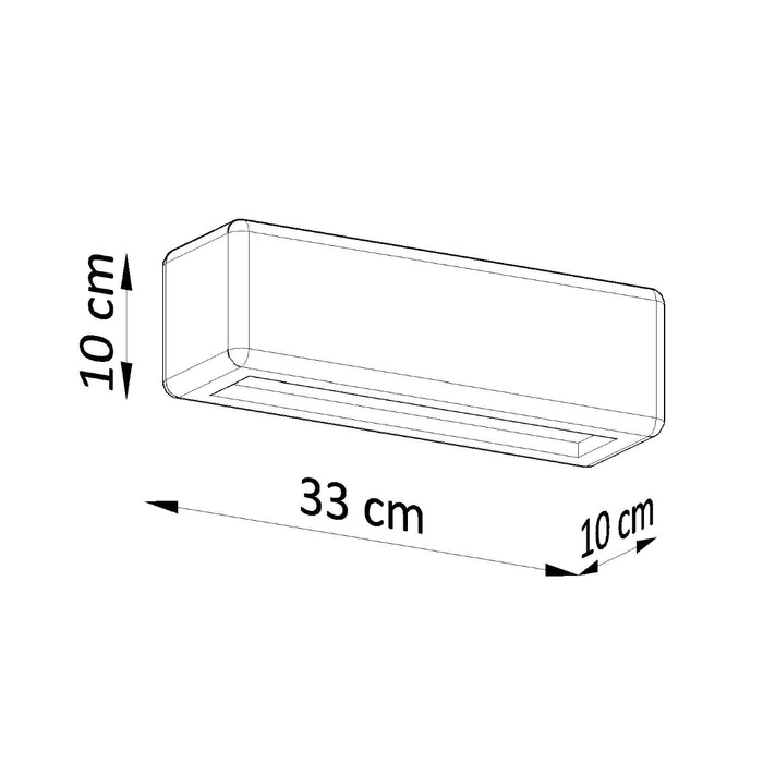 SOLLUX SL.0840 Aplique de Cerámica SUBANI