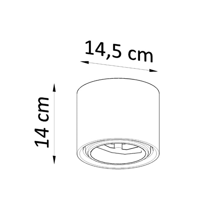 SOLLUX SL.0841 Aplique de Cerámica KALU