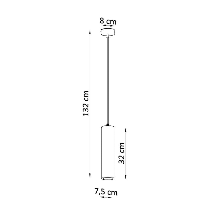 SOLLUX SL.0843 Lámpara Colgante de Cerámica NANCY