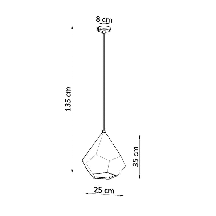 SOLLUX SL.0844 Lámpara Colgante de Cerámica PAVLUS