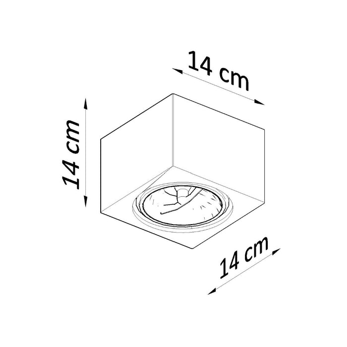 SOLLUX SL.0850 Aplique de Cerámica SEIDA