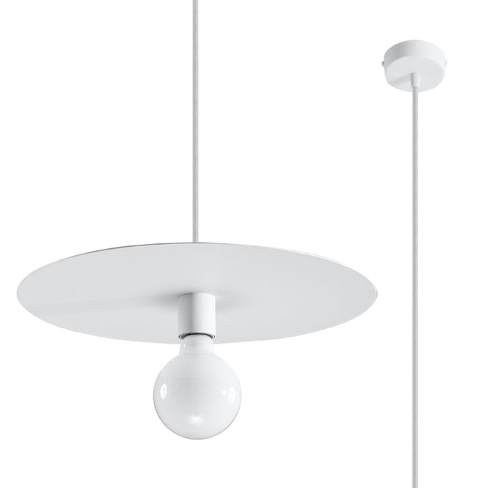 SOLLUX SL.0852 Lámpara Colgante FLAVIO Blanco
