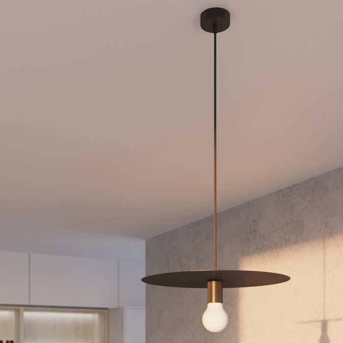 SOLLUX SL.0853 Lámpara Colgante FLAVIO Negro