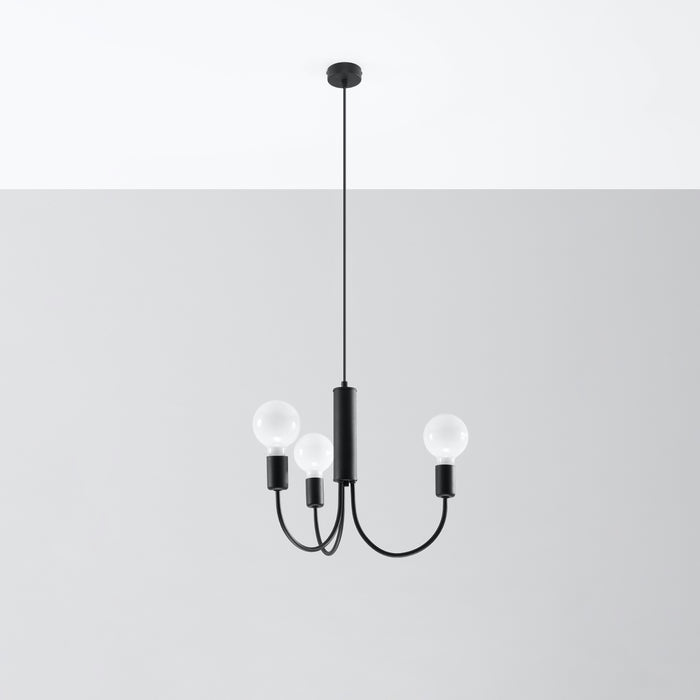 SOLLUX SL.0856 Lámpara PICCOLO 3 Negro