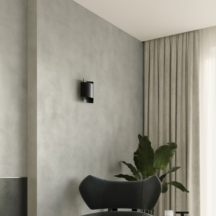 SOLLUX SL.0858 Aplique IMPACT Negro