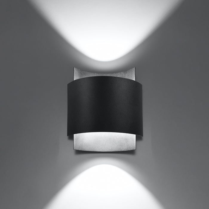 SOLLUX SL.0858 Aplique IMPACT Negro