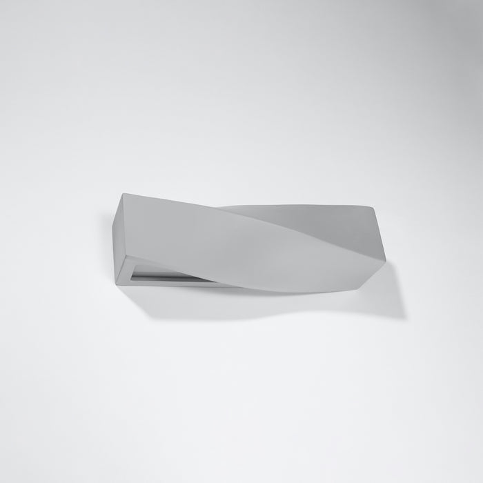 SOLLUX SL.0869 Aplique de Cerámica SIGMA Gris