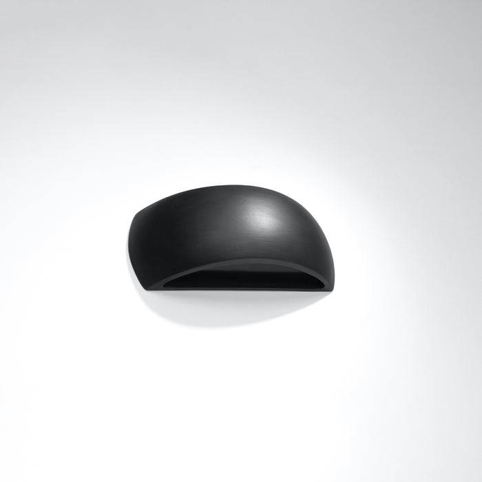 SOLLUX SL.0876 Aplique de Cerámica PONTIUS Negro