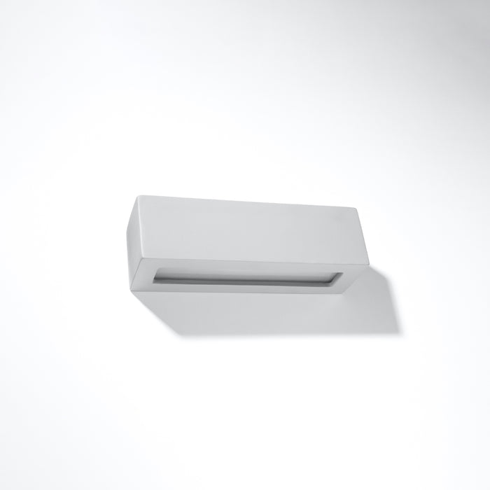 SOLLUX SL.0877 Aplique de Cerámica VEGA Gris