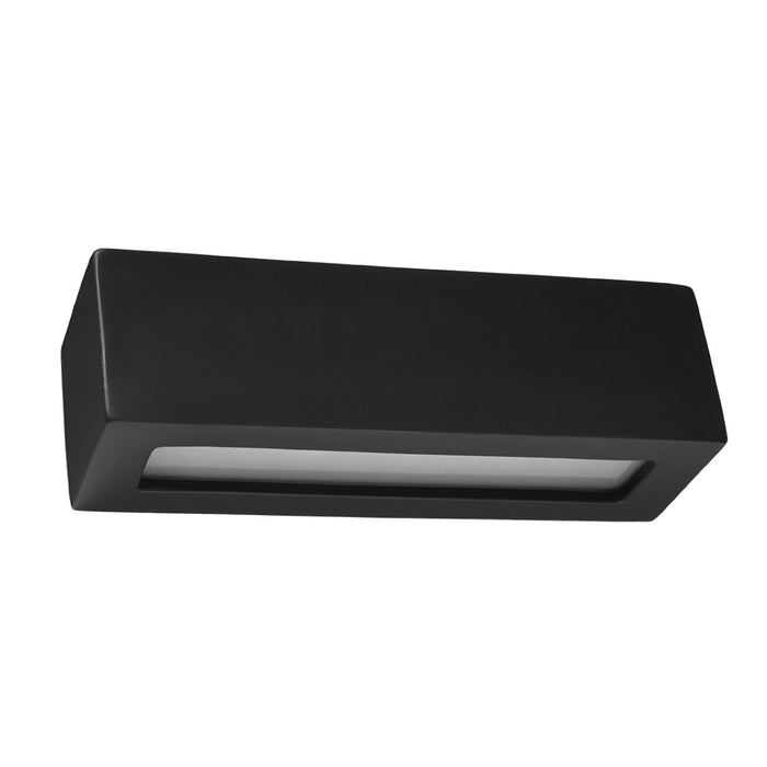 SOLLUX SL.0878 Aplique de Cerámica VEGA Negro