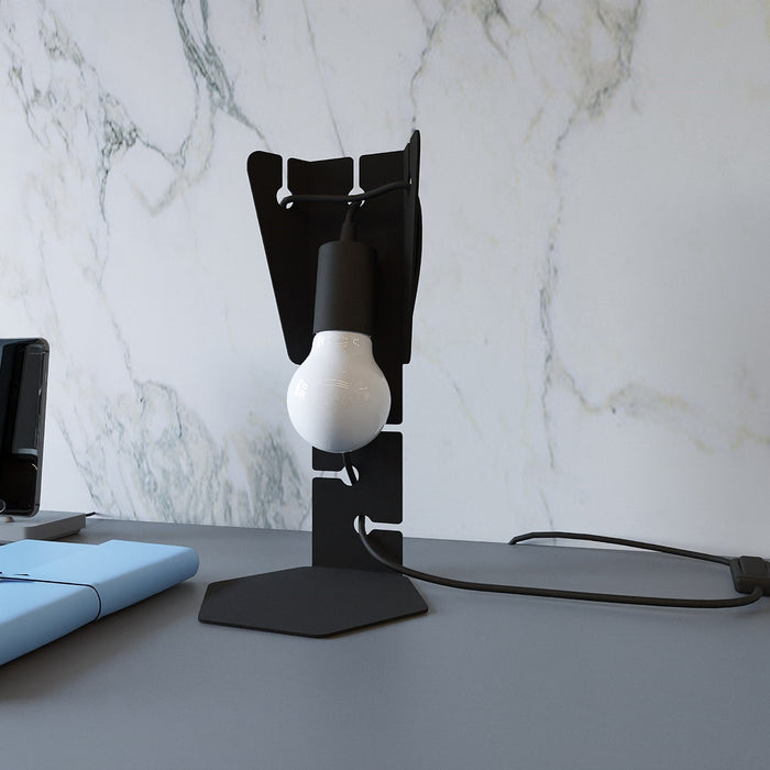 SOLLUX SL.0880 Lámpara de mesa ARBY Negro