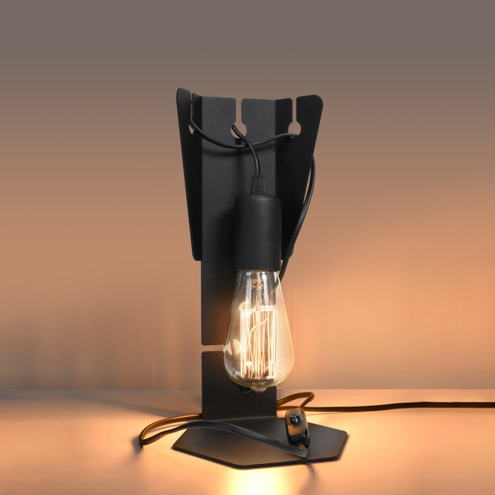 SOLLUX SL.0880 Lámpara de mesa ARBY Negro