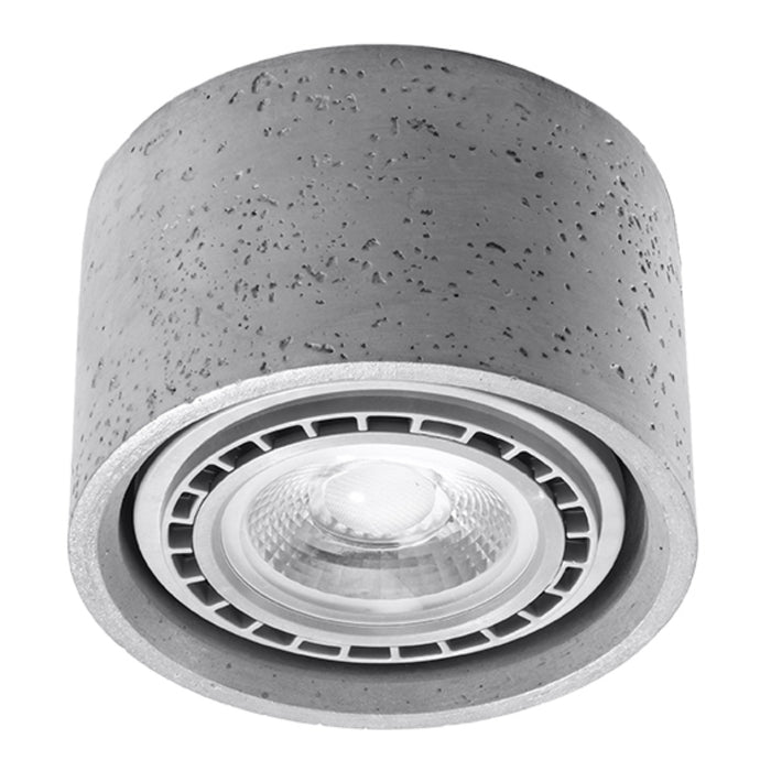 SOLLUX SL.0881 Lámpara de Techo BASIC 1 Hormigón