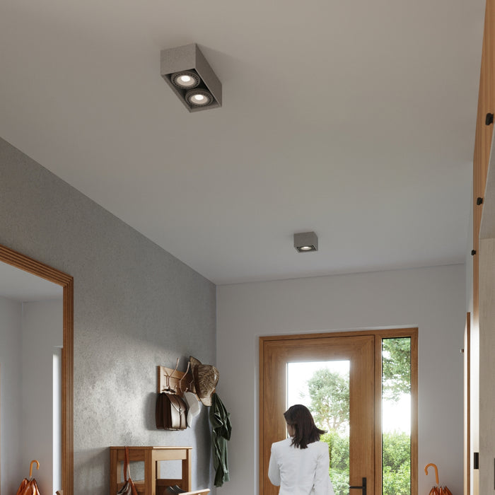 SOLLUX SL.0884 Lámpara de Techo QUATRO 2 Hormigón