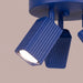 SOLLUX SL.3208 Lámpara De Techo Rayo 3P Azul Ultramar