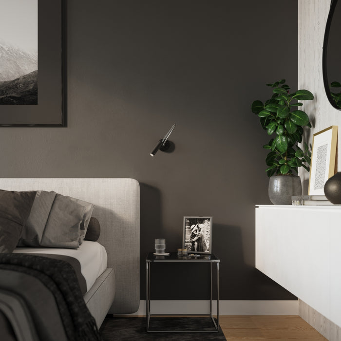 SOLLUX SL.0910 Aplique AXIL Negro