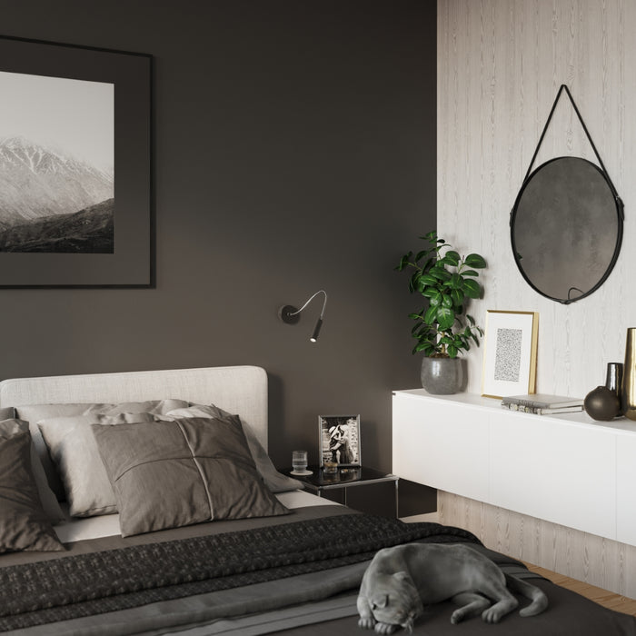 SOLLUX SL.0910 Aplique AXIL Negro