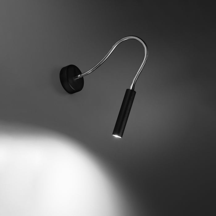SOLLUX SL.0910 Aplique AXIL Negro