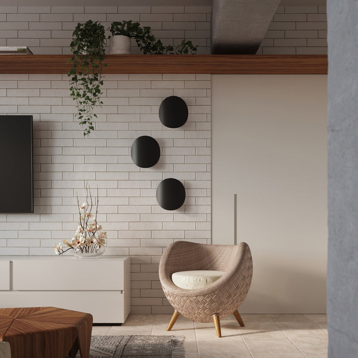SOLLUX SL.0935 Aplique SENSES Negro