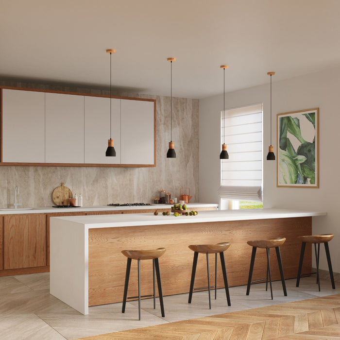 SOLLUX SL.0963 Lámpara Colgante QUBIC Negro