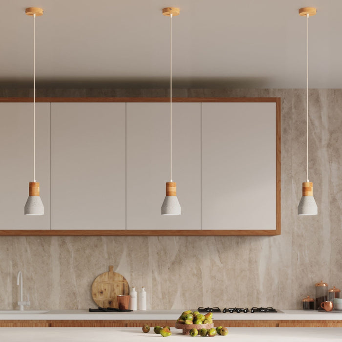 SOLLUX SL.0964 Lámpara Colgante QUBIC Gris