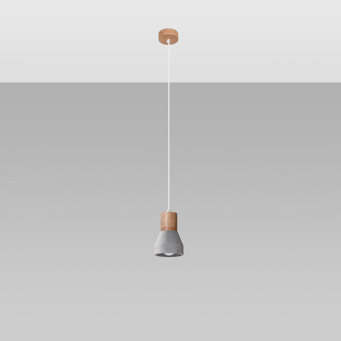 SOLLUX SL.0964 Lámpara Colgante QUBIC Gris